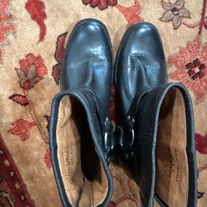 Frye Black Leather Women's Boots